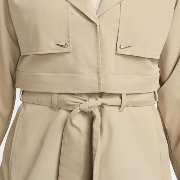 Nike Serena Williams beige trench coat size S NWT - Picture 8 of 10